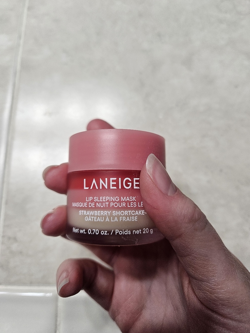 Laneige Lip Sleeping Mask In Strawberry Shortcake